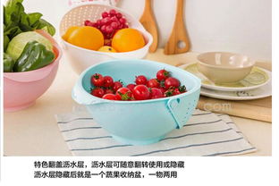 廚房小創意 金勝翻蓋瀝水籃，打造便捷高效洗滌空間